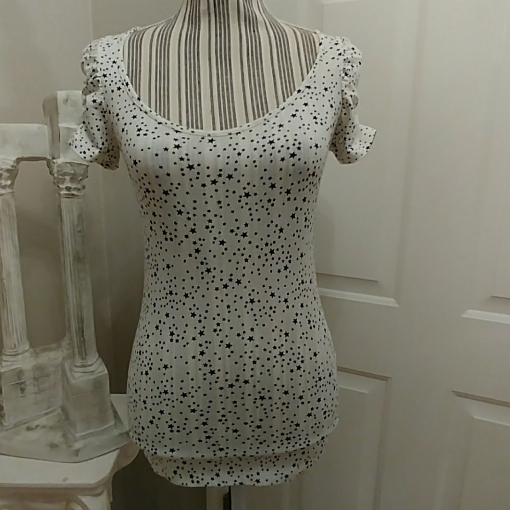 Zara Trafaluc Printed ❤ Tshirt